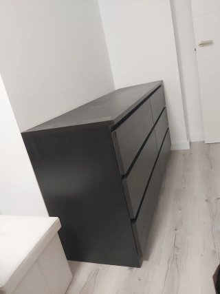 Cajonera Ikea Negra