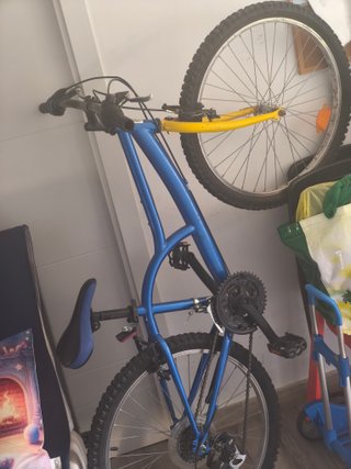 Bicicleta azul