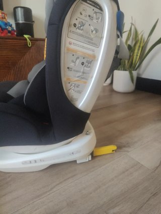 Silla de coche Isofix gris