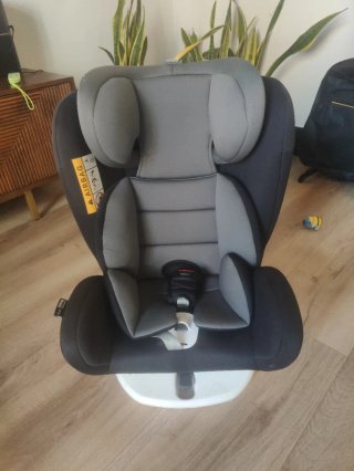 Silla de coche Isofix gris