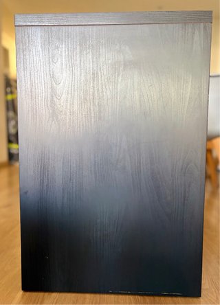 Escritorio Ikea Micke Negro-Marrón 73x50