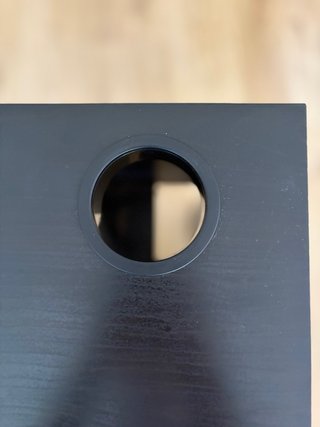 Escritorio Ikea Micke Negro-Marrón 73x50