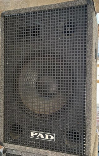 Altavoces PAD Negro/Gris