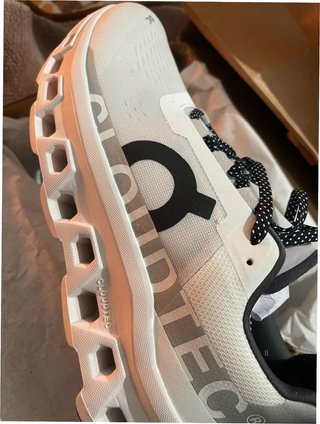 Zapatillas On Running Cloudmonster Blancas Talla 4