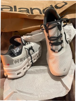 Zapatillas On Running Cloudmonster Blancas Talla 4