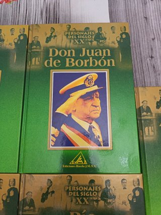 Colección 5 libros Personajes del Siglo XX