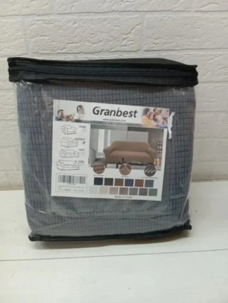 Funda para sofá 2 plazas gris