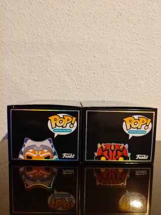 Funko Pop! Star Wars Ahsoka y Darth Maul