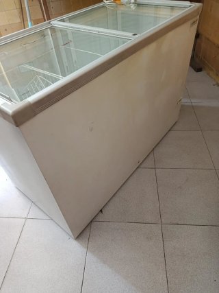 Congelador horizontal cristal 1.26x0.64x0.84