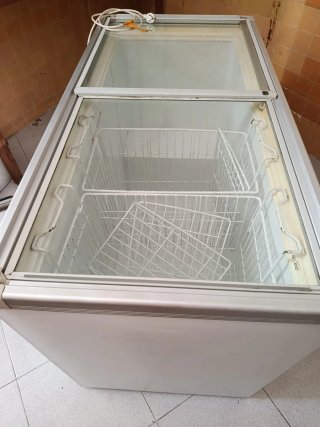 Congelador horizontal cristal 1.26x0.64x0.84