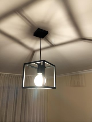 Conjunto de candeeiros sala de jantar e estar