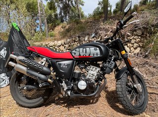 SWM Grand Milano 125cc Ace of Spades