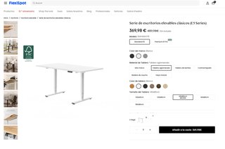 Escritorio Elevable Flexispot EC5 (140x80)