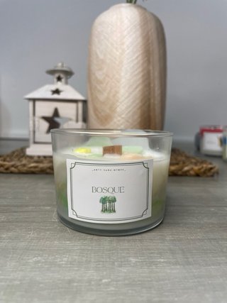 Velas Artesanales Efecto Mármol