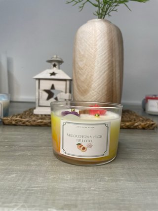 Velas Artesanales Efecto Mármol