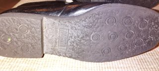 Zapatos de piel negros para chica