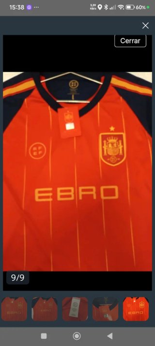 Camiseta España EBRO Oficial Colección L