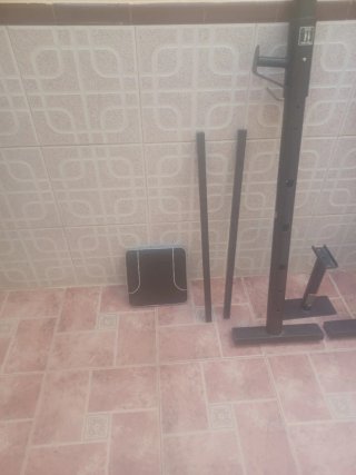 Banco abdominales y gimnasio