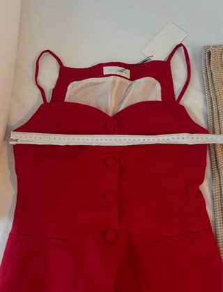 Conjunto con lino Zara Talla S