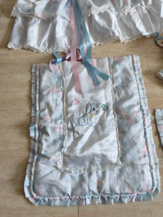 Vestidura Moisés o cuco capazo funda vintage