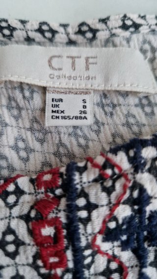 Camiseta Nido de Abeja Bordada