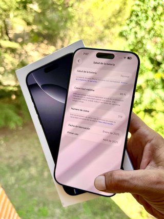 iPhone 16 Pro Max 95% Bateria GARANTÍA Y FACTURA