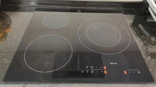 Placa de inducción Electrolux usada