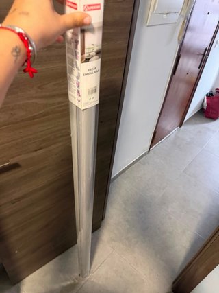 Estor enrollable LUPERCOM beige/blanco