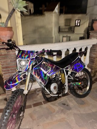 Rieju RR Enduro/Motocross Azul/Morado