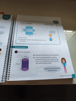 Dos libros de texto, metodología Singapur, 6 prim