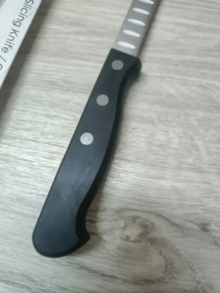 3 Claveles Uniblock Cuchillo, Negro, 30 cm