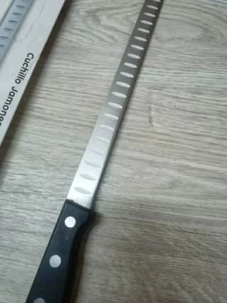 3 Claveles Uniblock Cuchillo, Negro, 30 cm