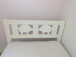 Cama infantil IKEA Kritter blanca