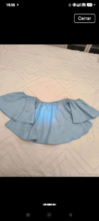 Blusa hombros descubiertos talla única