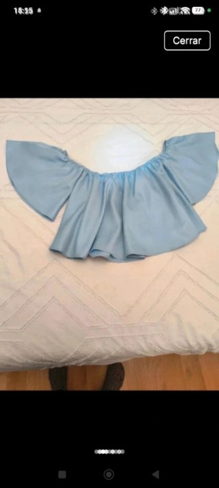 Blusa hombros descubiertos talla única
