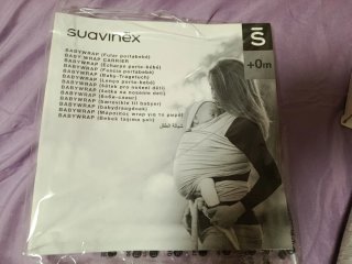Suavinex Baby Wrap Portabebé Gris