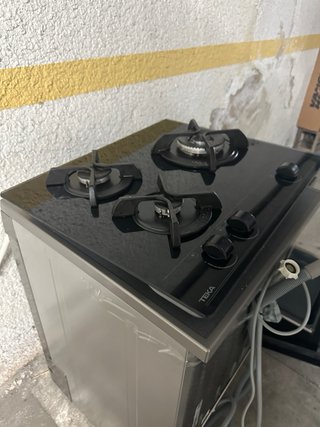 Placa de Gas Teka Negra
