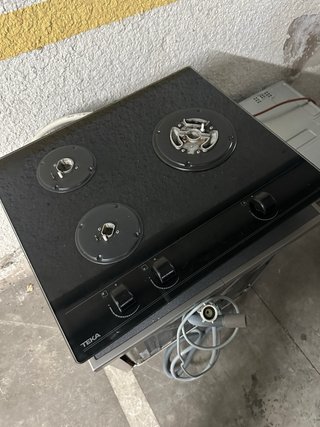 Placa de Gas Teka Negra