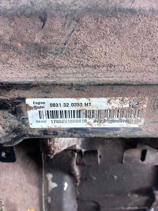Motor Briggs & Stratton para piezas
