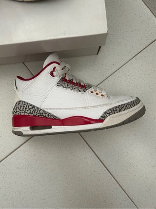 Jordan 3 Cardinal Red EU40