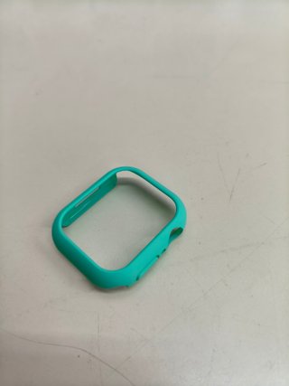 Funda Anybase Apple Watch 41 mm Series 8/9/SE 2 carcasa rígida ultrafina verde transparente