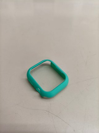 Funda Anybase Apple Watch 41 mm Series 8/9/SE 2 carcasa rígida ultrafina verde transparente