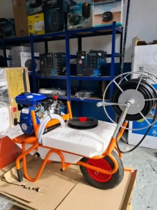 Carretilla sulfatadora 80cc 50L máquina de fumigar