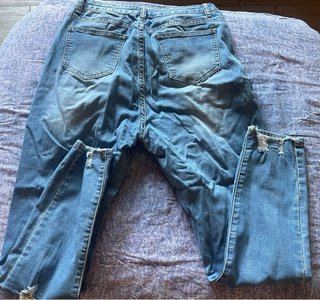 Pantalón vaquero Shein desgastado hombre