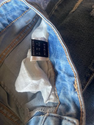 Pantalón vaquero Shein desgastado hombre