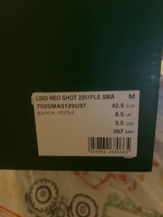 Zapatillas Lacoste 2026 Negras y Amarillas