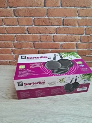 Set compuesto por 2 sartenes BRA