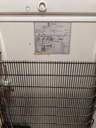 Congelador vertical Superser