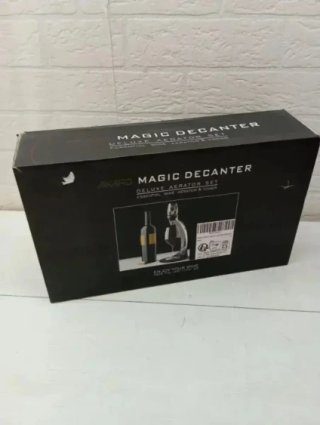 Decantador de vino con soporte