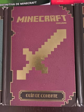 Lote 7 Libros Minecraft (Construcción, Combate, Re